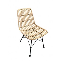 Hadley Poly Woven Rattan Dining Chair