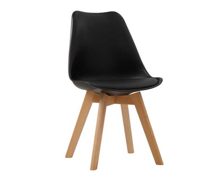 Louvre Black Stylish Chair Pack of 2