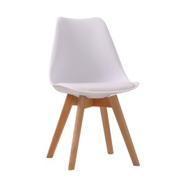 Louvre White Stylish Chair Pack of 2