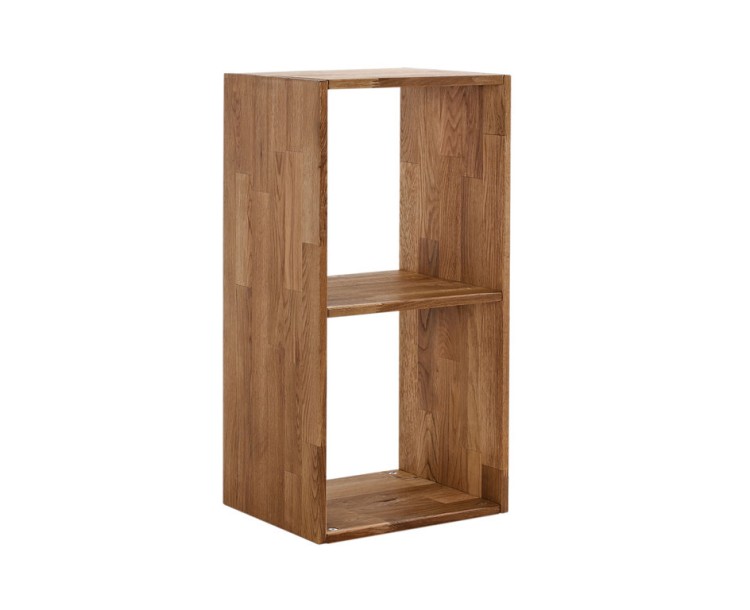 Maximo Oak Storage Range 2 Cube Divider Oak