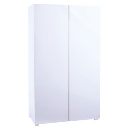 Puro White High Gloss 2 Door Wardrobe