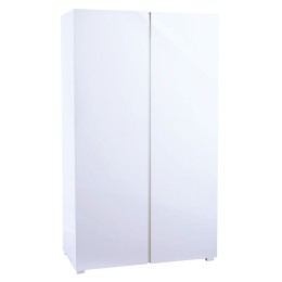 Puro White High Gloss 2 Door Wardrobe