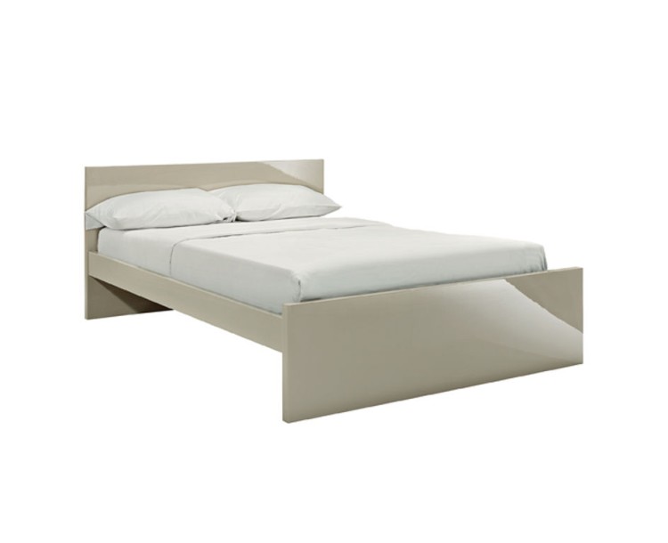 Puro Stone MDF High Gloss 5FT Kingsize Bed Stone