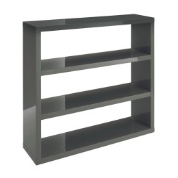 Puro Highgloss Charcoal Bookcase