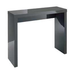 Puro Charcoal High Gloss Console Table