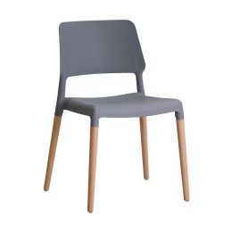 Riva Grey Array Chair Pack of 2