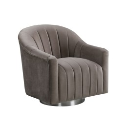 Tiffany Swivel Chair Cappuccino