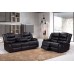Romero 3 and 2 Seater Faux Leather Recliner Sofa Set