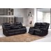 Romero 3 and 2 Seater Faux Leather Recliner Sofa Set