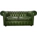 Chesterfield Genuine Leather Two Seater Sofa bed Collection