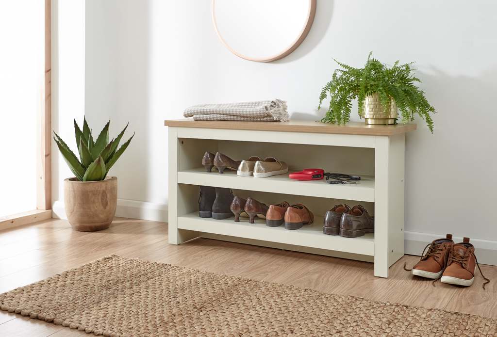 Ingham shoe on sale storage bench
